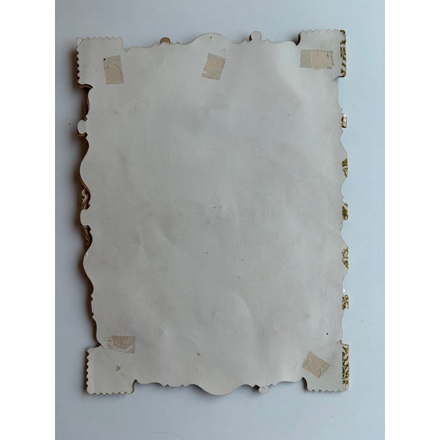 Ivory Antique Victorian 3d Die-Cut Paper Lace Valentine With Raised Cherubs, C. 1890–1905 For Sale - Image 8 of 8