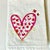 1990s 1990s Vintage Boho Chic Valentine Heart Tip Towels - a Pair. For Sale - Image 5 of 6