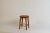 Patinated Oak Stool in the Style of Les Artisans De Marolles For Sale - Image 11 of 11