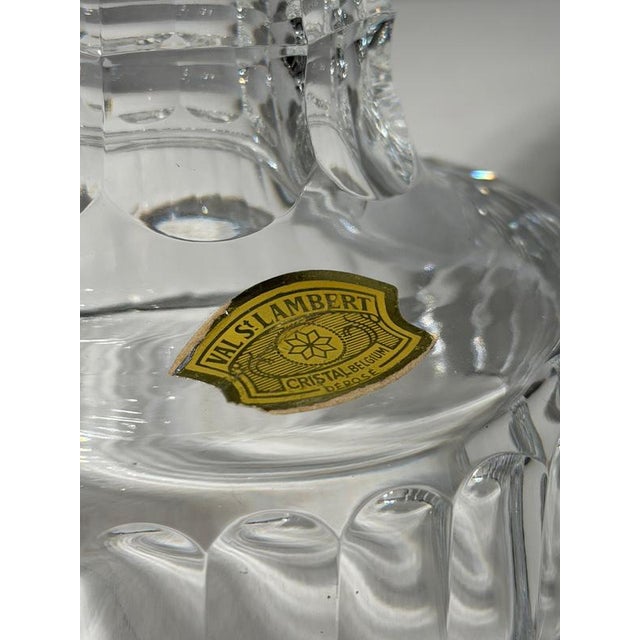 Zorba Crystal Vase from Val Saint Lambert For Sale - Image 4 of 13
