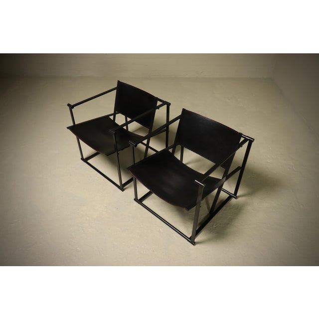 Model FM60 Lounge Chairs by Radboud van Beekum for Pastoe, 1980s, Set of 2 For Sale - Image 10 of 13