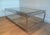Metal 1970s Chrome and Brass Coffee Table For Sale - Image 7 of 12