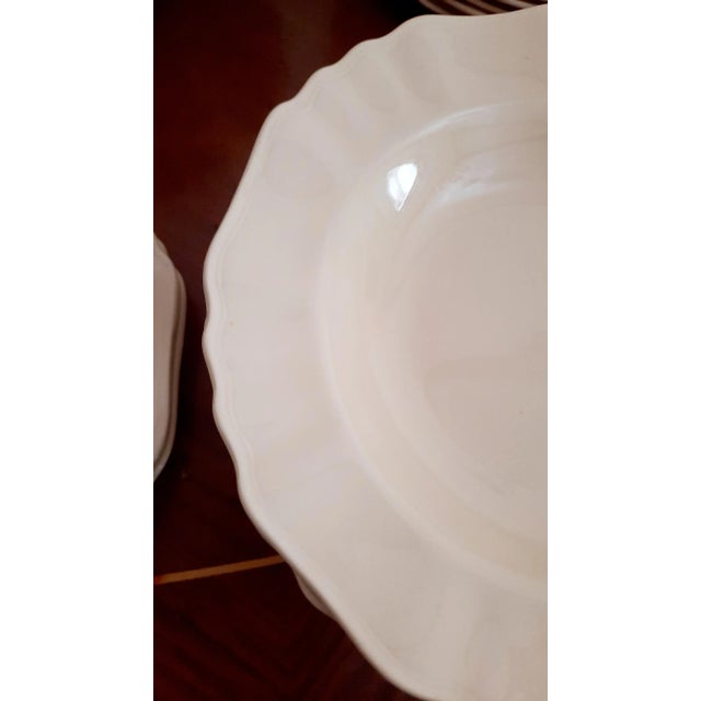 Earthenware Dinner Set from J & G Meakin, Set of 62 For Sale - Image 4 of 7