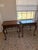 Elegant matching pair of vintage Councill Craftsmen mahogany end tables, showcasing the refined traditional styling and...