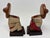 Vintage Mexican Carved Wood Sculpture Polychrome Bookends Siesta Folk Art 1950s For Sale - Image 10 of 11