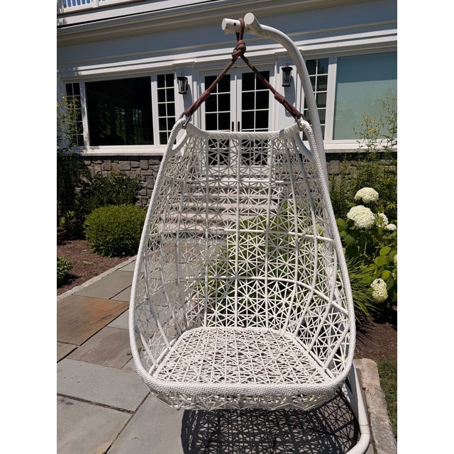 2020s Modern Hanging Chair Outdoor/Indoor by Kettal Mai Swing Chair, Attributed For Sale - Image 5 of 10