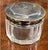 Metal 19th Century Grouping of 8 Cut Glass Jars With Sterling and Brass Lids For Sale - Image 7 of 13