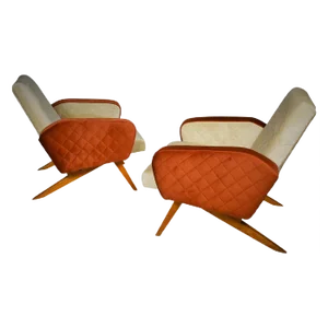 Set of Mid-Century Italian Armchairs, 1965