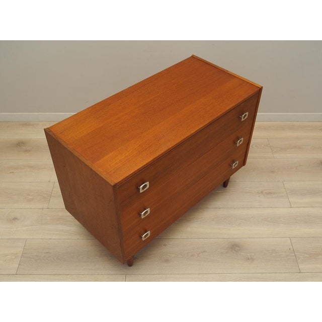 Vintage Danish Teak Chest of Drawers, 1970s For Sale - Image 6 of 11