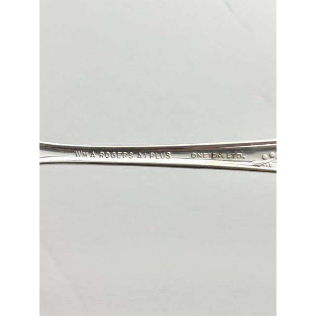 1960s Oneida “Meadowbrook” Silverplate Flatware Set, Service for 16+ - 108 Pieces For Sale In Dallas - Image 6 of 6