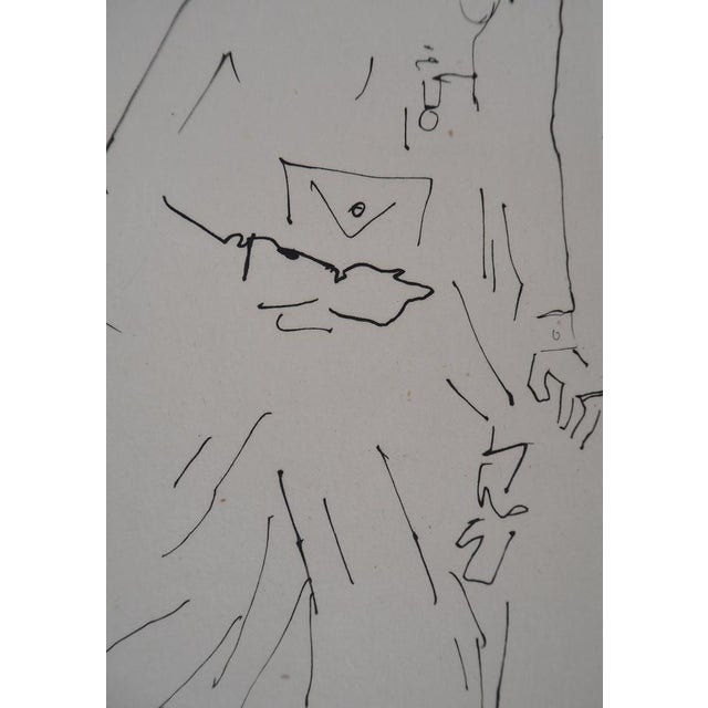 Jean Cocteau, The Ball of Count d'Orgel, The Count and His Wife, Original Engraving For Sale - Image 4 of 5