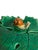 Majolica Vintage Green Majolica Leaf Plate With Snail Motif, French Country Style For Sale - Image 4 of 8