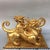 Pair of Gilt Bronze Figures of Mythical Beasts (Pixiu) For Sale In Los Angeles - Image 6 of 9