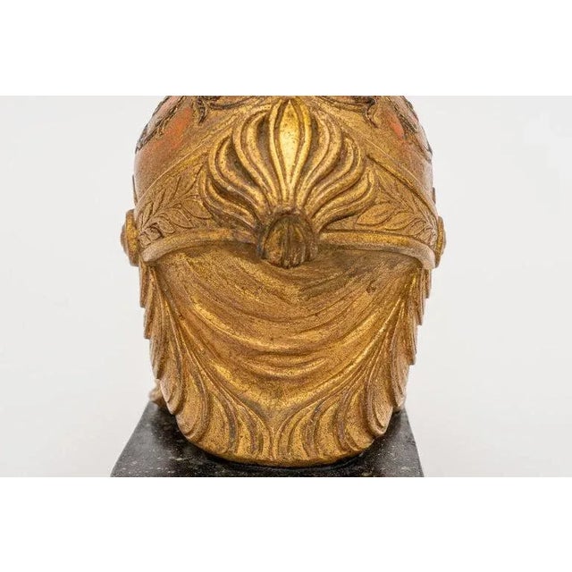 Borghese Borghese Helmet Bookends Neoclassic 1930s Italy For Sale - Image 4 of 11
