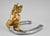 Georges Recipon, Nude Sculpture on Horseshoe, 1896, Bronze For Sale - Image 6 of 12