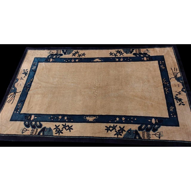 Chinese Early 20th Century Chinese Peking Carpet For Sale - Image 3 of 9