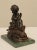 1990s Small Bronze Renaissance Style Statue, Marble Base For Sale - Image 5 of 13