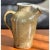 Farmhouse Artist-Crafted Pottery Pitcher, Brown-Speckled Glaze - Signed For Sale - Image 3 of 12