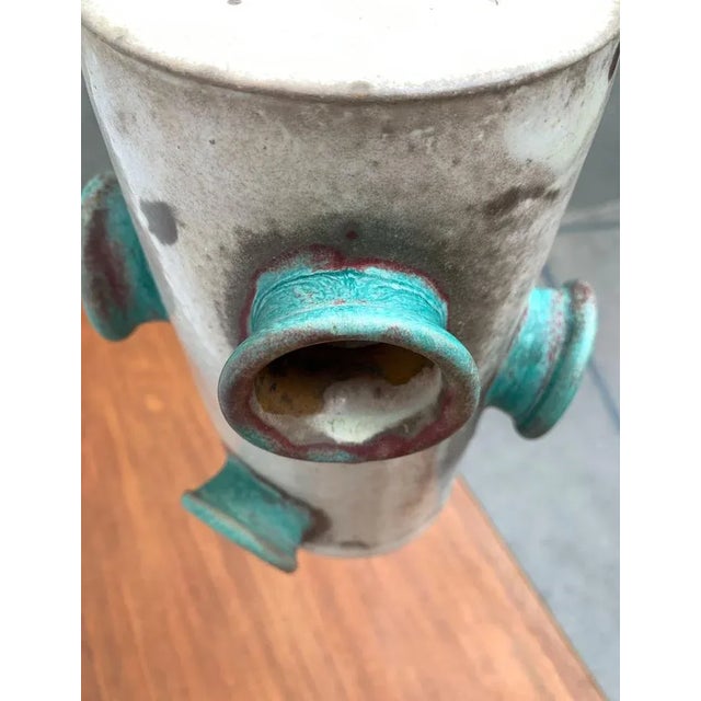 Mid-Century Studio Pottery Ceramic Pendant Lamp from Palette Design, 1960s, Set of 3 For Sale - Image 16 of 18