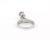 Bvlgari B Zero.1 Element Ring Diamond 18k White Gold Drop Charm Band For Sale - Image 4 of 6
