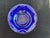 Vintage Fenton Cobalt Blue Pressed Glass Starburst Rose Bowl, Circa 1970s For Sale In Orlando - Image 6 of 9