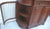 Sideboard Chiffonier with Mirror Top and Rounded Faceted Leaded Glass Doors, Germany, 1890s For Sale - Image 5 of 16