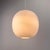 Metal Large Model Bologna Pendant Lamp in Mouth-Blown Opal Glass by Aloys Gankofner for Peill & Putzler, Germany, 1950s For Sale - Image 7 of 8