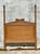 Hollywood Regency Vintage Regency Carved Bamboo Queen Headboard For Sale - Image 3 of 7