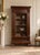 Antique Carved Wooden Display Cabinet with Sculpted Capitals in Walnut For Sale - Image 11 of 12