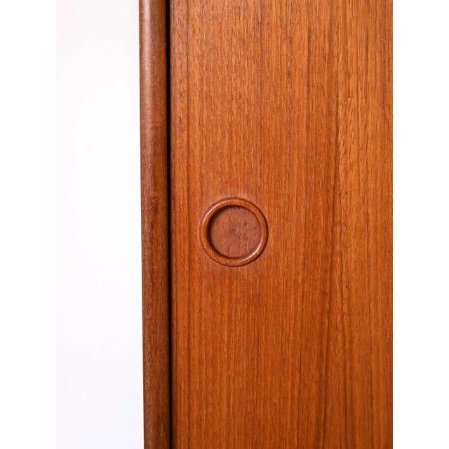 Vintage Bookcase with Doors, 1960s For Sale - Image 9 of 10