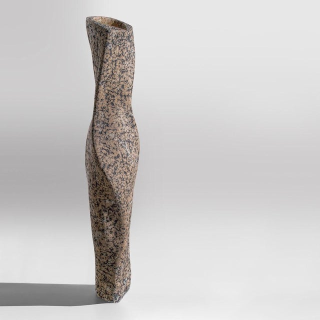 Contemporary Sculptural Tall Vase by Donatas For Sale - Image 4 of 11
