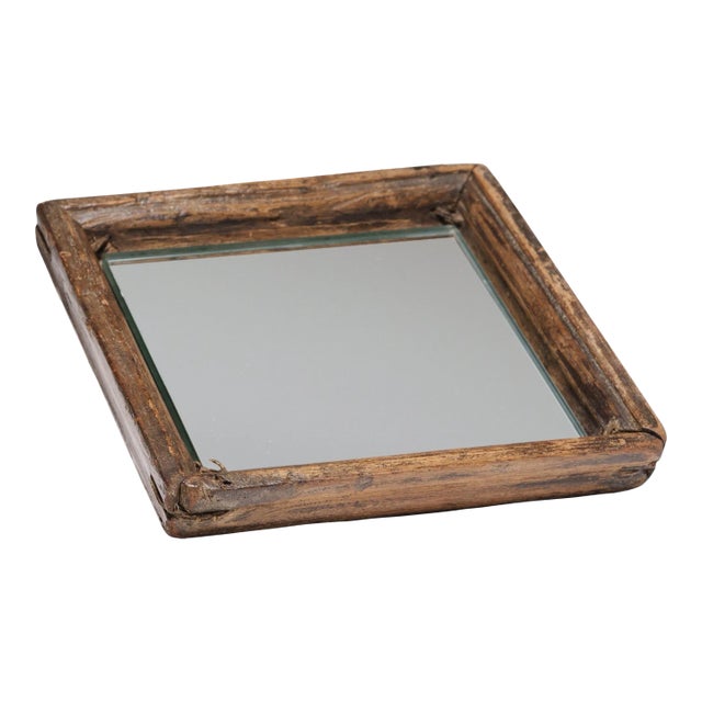 Mid 19th Century Petite Chinese Mirror Tray, c. 1850 For Sale - Image 5 of 5