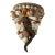 1970s Fabulous Sea Shell Encrusted Wall Bracket With Parrot For Sale