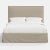 Cloth & Company Stoffer Home x Cloth & Company Maura Slipcover Bed in Francie Tan - California King For Sale - Image 4 of 6