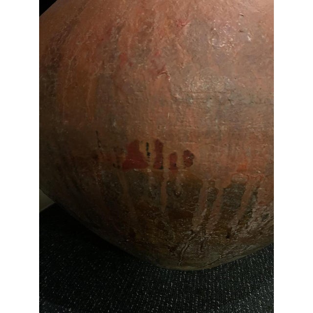Brown Large Ceramic Jar by Marcello Fantoni, Florence, Italy, 1950s For Sale - Image 8 of 12