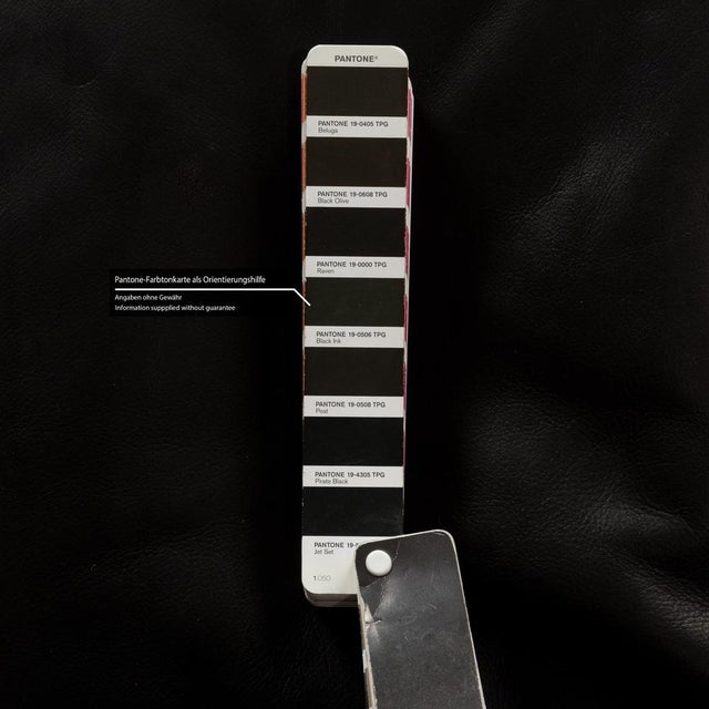 Budapest Leather Three-Seater Sofa from Baxter For Sale - Image 9 of 14