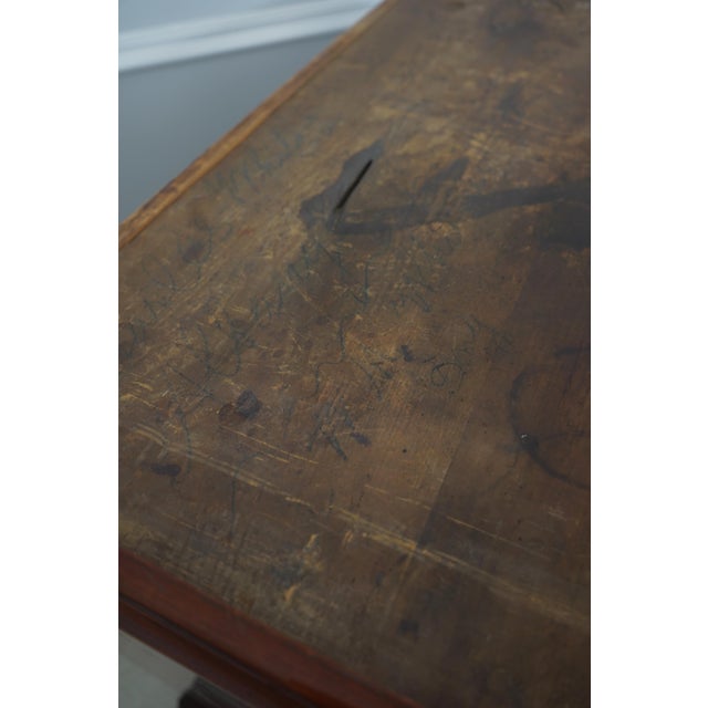 Antique 18th Century Clawfoot Cherry Queen Anne Highboy Chest on Chest For Sale - Image 17 of 18