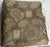 Textile Clarence House Gold Viscose & Cotton Brocade- Two 1/2 Panels Sewn Together For Sale - Image 7 of 9
