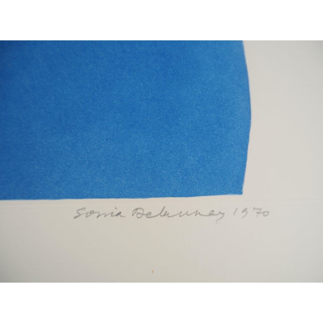 Sonia DELAUNAY (1885-1979) Composition, 1970 Original etching and aquatint Signed in pencil Numbered / 150 copies On...