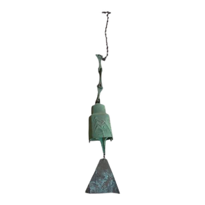 Vintage Authentic Paolo Soleri Cosanti Bronze Wind Bell With Stamped Maker's Mark