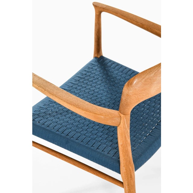 Wood Armchairs Model 56 by Niels Otto Møller for J.l Møllers Niels For Sale - Image 7 of 12