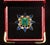 Late 20th Century Gia Certified 8.20Cts Emerald Sapphire & Diamond 18k Gold Cocktail Ring, Size 6.75 For Sale - Image 12 of 15