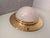 Azucena LSP6 Tommy Model Ceiling Lights in Brass Structure and Frosted Glass Lampshade by Luigi Caccia Dominioni for Azucena, 1950s, Set of 2 For Sale - Image 4 of 9