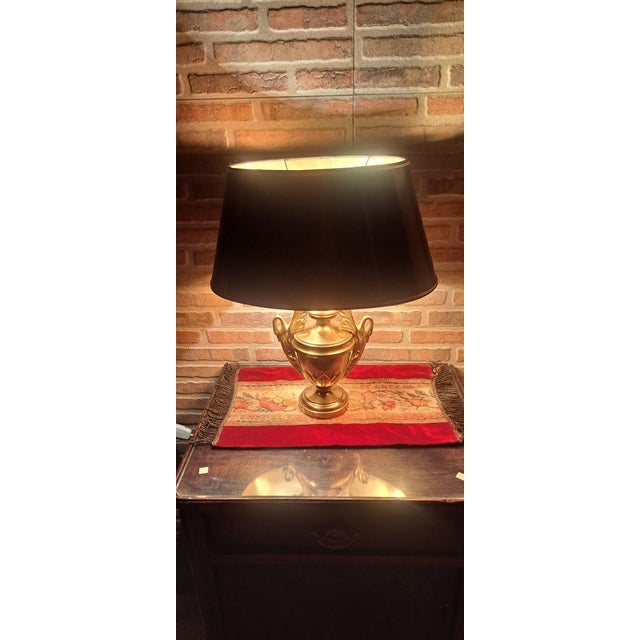 Bouillotte Table Lamp, 1950s, in Very Good conditions. Designed 1950 to 1959 European Plug (up to 250V).The wiring of this...