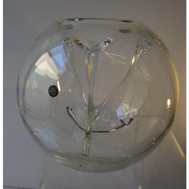 Rosenthal Large Glass Sphere Vase from Rosenthal, 1980s For Sale - Image 4 of 4