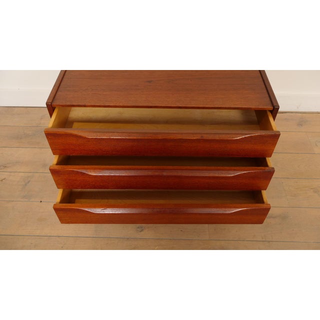 Vintage Danish Chest of Drawers in Teak, 1960s For Sale - Image 13 of 15