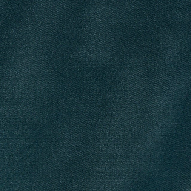 Schumacher Rocky Performance Velvet Fabric in Spruce For Sale