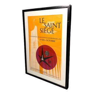 Expo 58 The Holy See Poster For Sale
