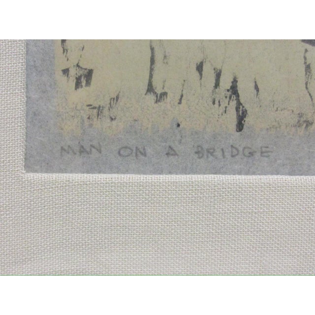 Signed Margo Hoff Woodblock Print For Sale In San Francisco - Image 6 of 16