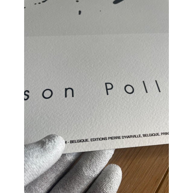 Jackson Pollock, After Artwork in Drip Technique, Silk-Screen For Sale - Image 4 of 9